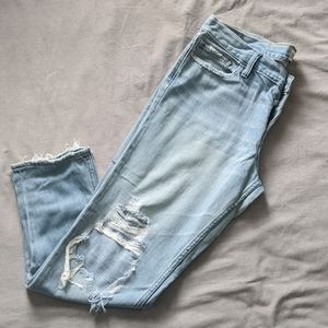 Abercrombie Boyfriend Straight Jeans Size 14